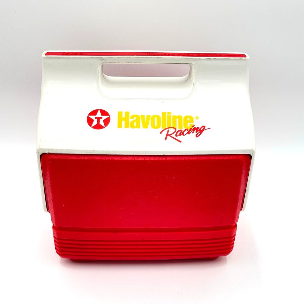 Igloo Texaco MiniMate Red & White Havoline Cooler Retro Vtg